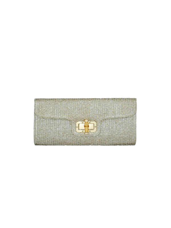 The Baylor Bamboo Clutch