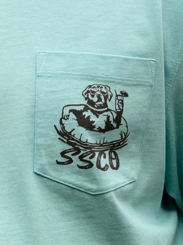Dog Days Tee SS in Lakeshore By Southern Shirt Co.