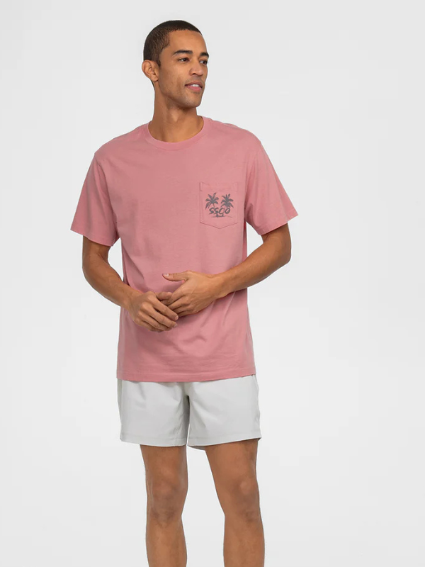 Get Lost Tee SS in Mauveglow By Southern Shirt Co.