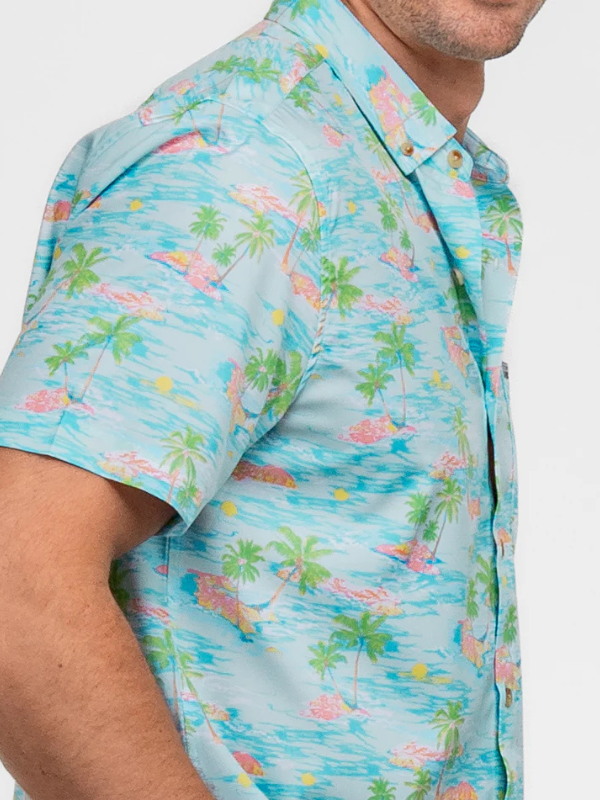 Island Time Baja Shirt SS By Southern Shirt Co.