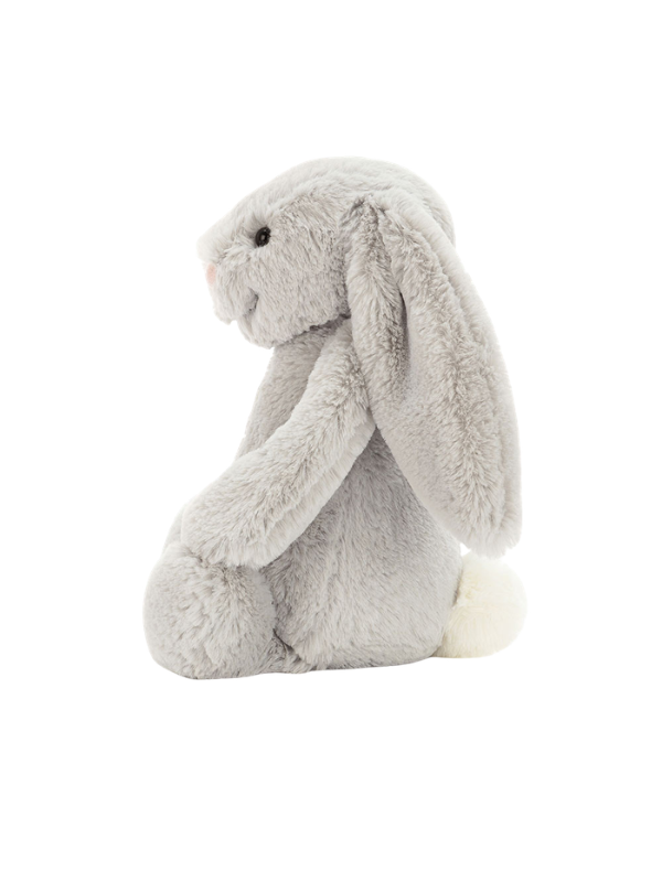 Bashful Silver Bunny by Jellycat