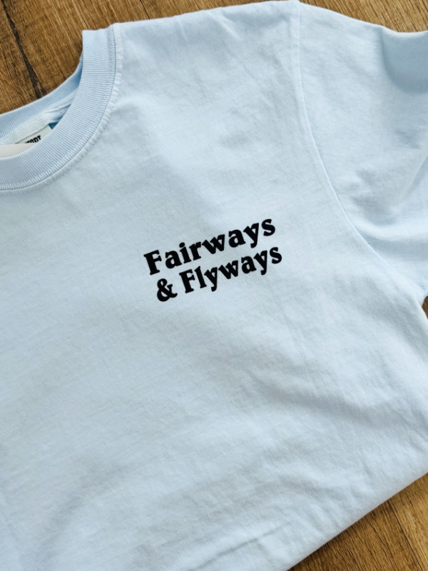 Fairways Golf Bucket Tee in Chambray
