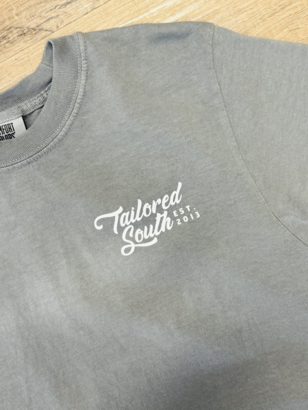 Pointer Quail Tee in Grey