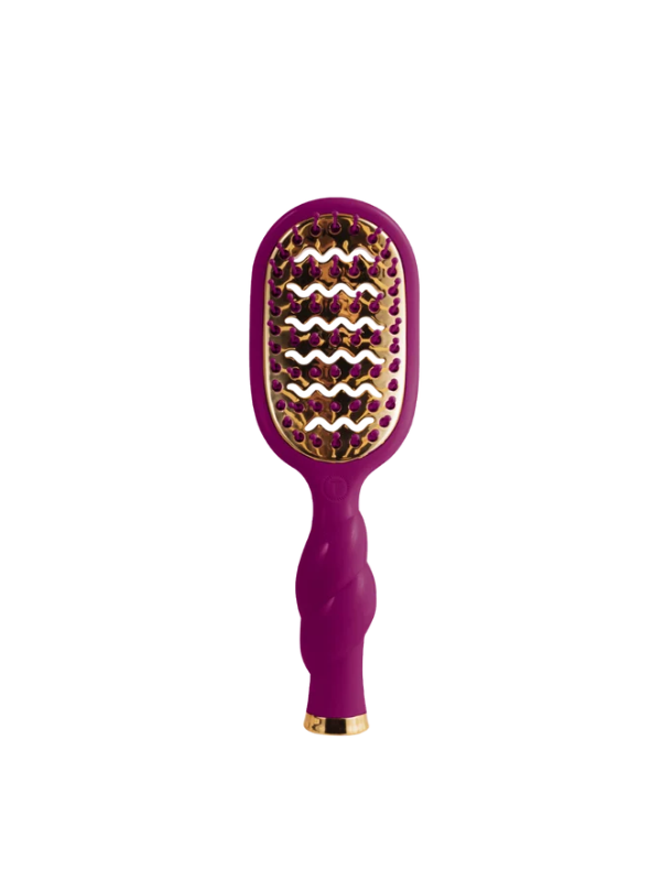 Mini Vent Hair Brush for All Hair Types in Mulberry