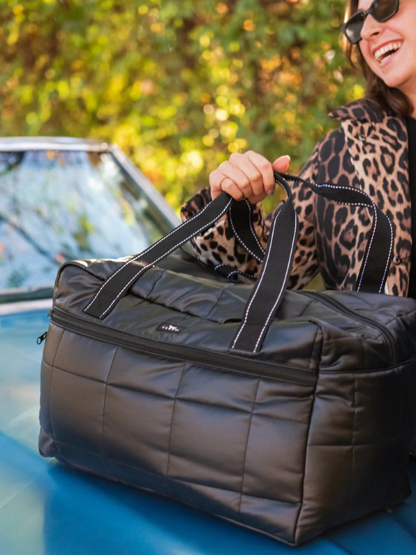 Black Box Quilted First Class Duffle By Scout