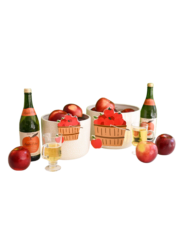 Basket of Apples Big Attachment by Happy Everything