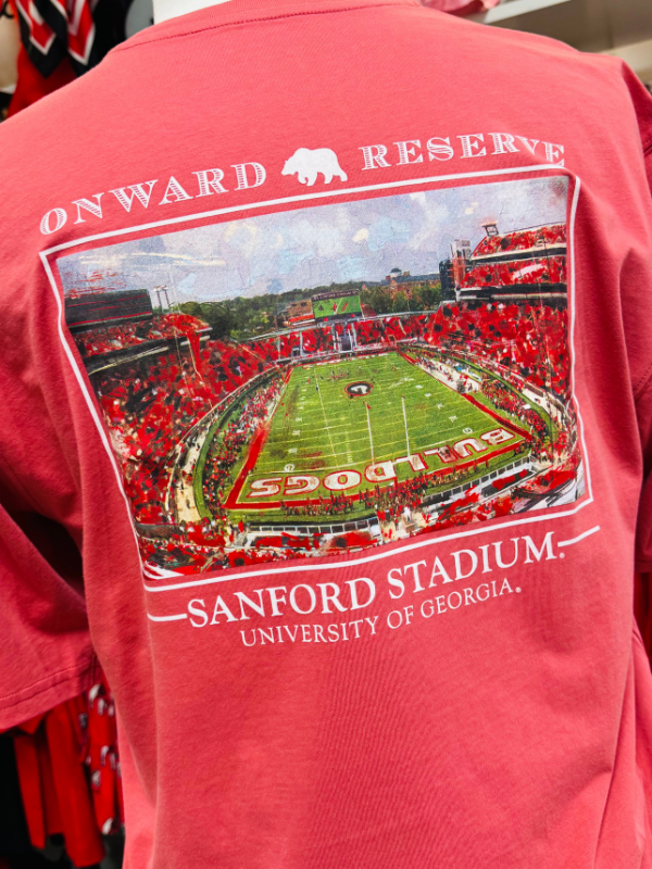 UGA Sanford Stadium Tee By Onward Reserve