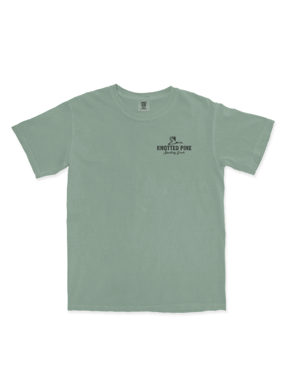 Matchbook Mallard Tee in Bay by Knotted Pine