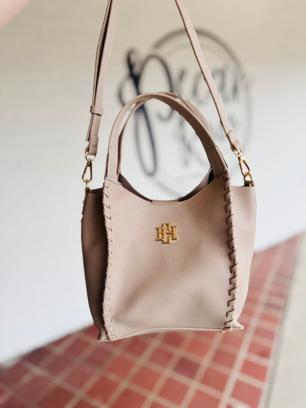 The Allison Tote in Stone