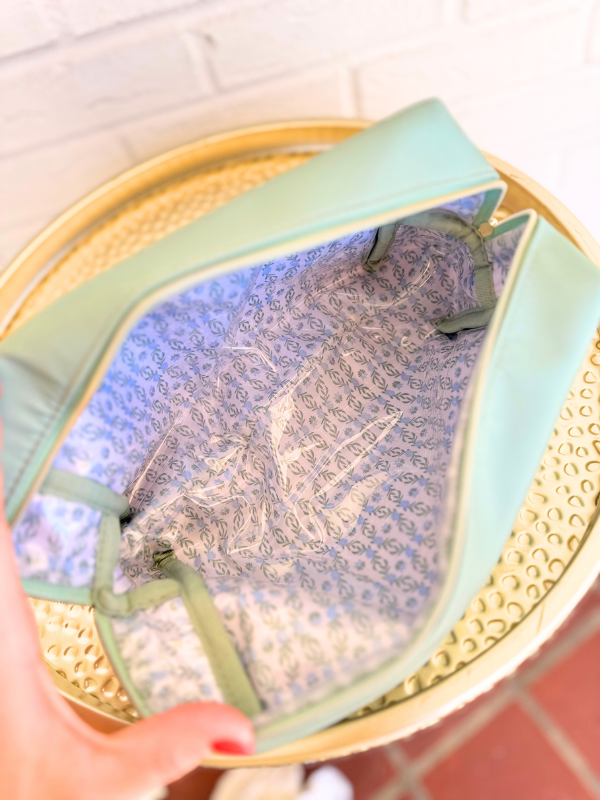 Let's Face It Cosmetic Bag in Bloomline