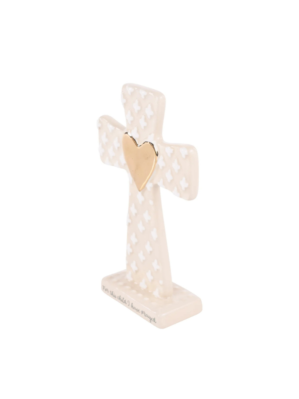 For This Child I Have Prayed Neutral Standing Cross