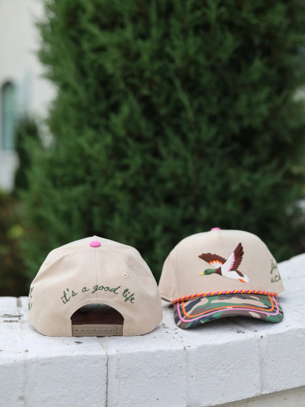 Colorful Camo Mallard Hat