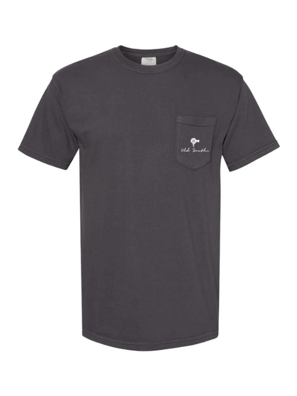 Welder Pocket Tee in Graphite By Old South
