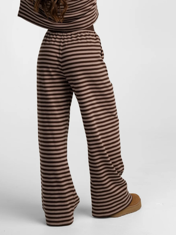On The Line Pant in Chocolate Bark By Southern Shirt Co.