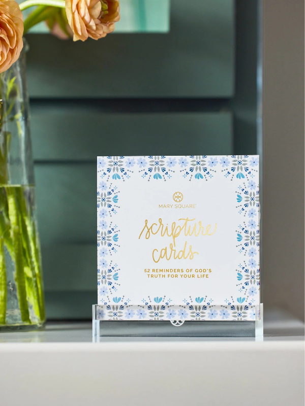 Scripture Acrylic Card Block