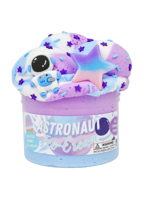 Astronaut Ice Cream Textured Slime