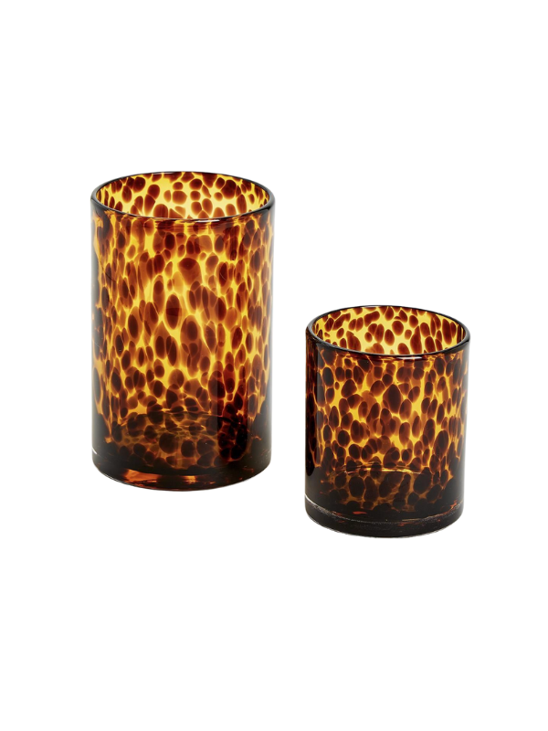 Tortoise Candleholder/ Vase Tea Light and Votive Glass