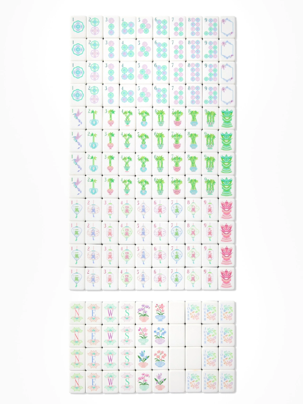 Moonlight Mahjong Tiles