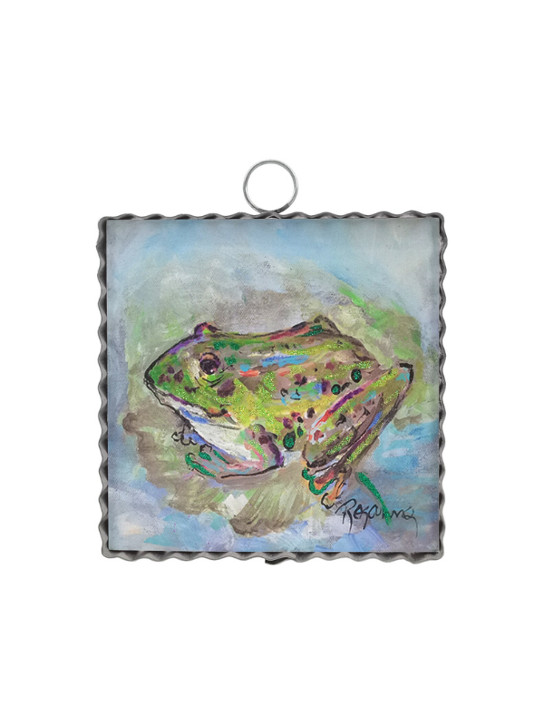 Mini Art Green Frog