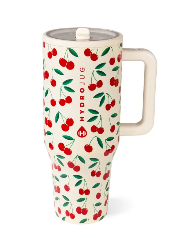 Hydrojug 32oz Traveler in Cherries