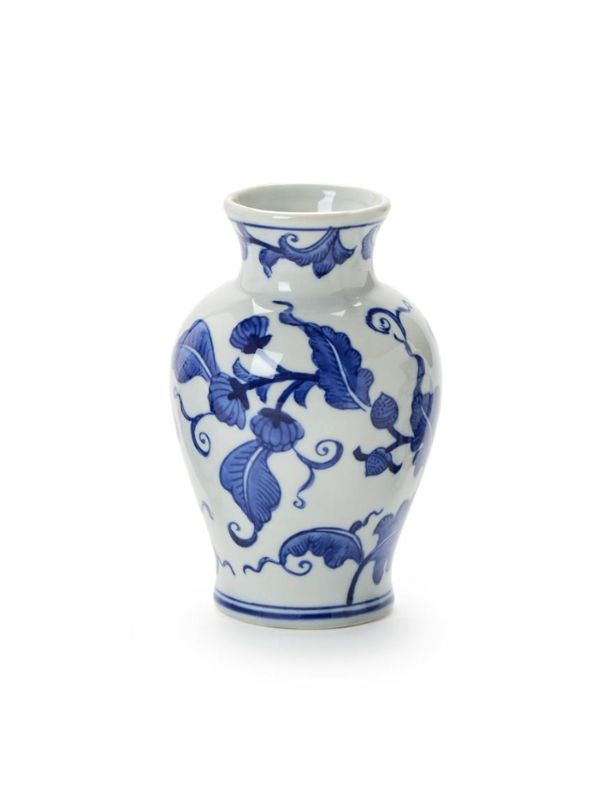 Blue and White Floral Chinoiserie Vases (3 Styles)