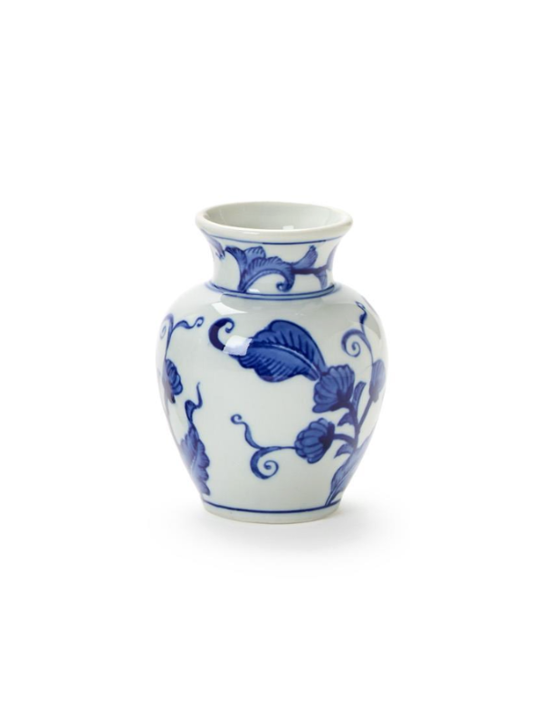 Blue and White Floral Chinoiserie Vases (3 Styles)