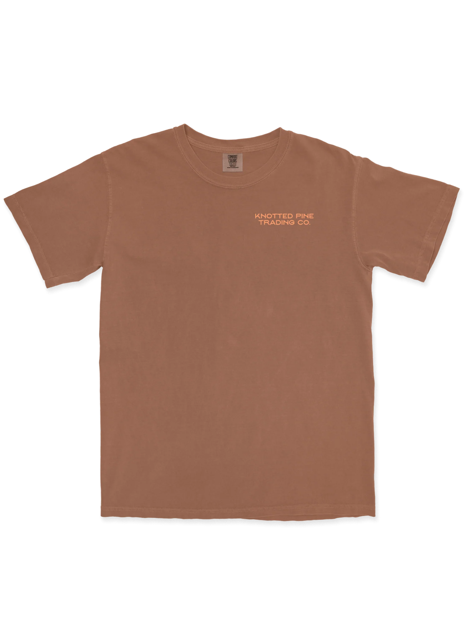 Follow Jesus Tee in Yam by Knotted Pine