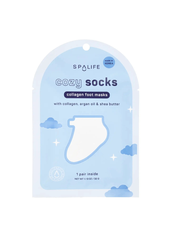 Cozy Socks Collagen Foot Masks by My Spa Life