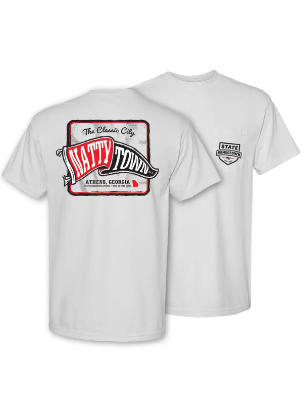 Natty Town Athens GA Tee by State Homegrown