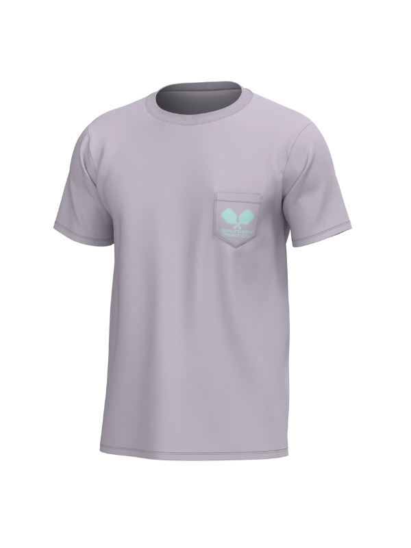 Greyton Pickleball Short Sleeve Tee in Jelly Stain By Southern Point Co.