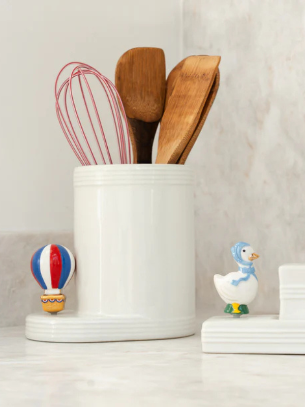 Red, White, and Balloon Mini By Nora Fleming