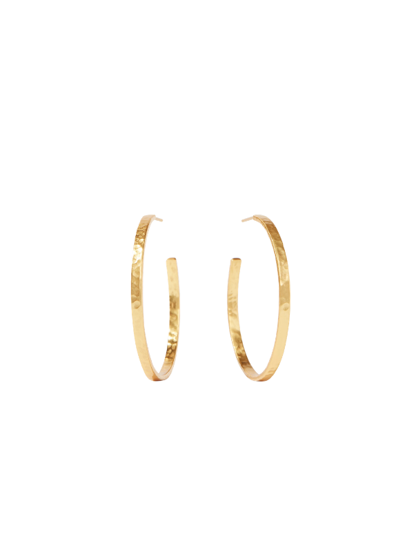 Crescent Medium Hoop By Julie Vos
