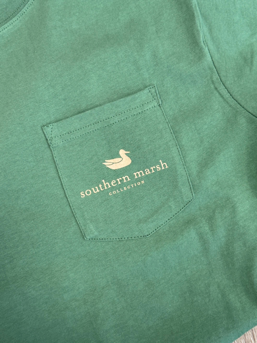 Marsh Motors-Since 08 Tee in Dark Fern By Southern Marsh