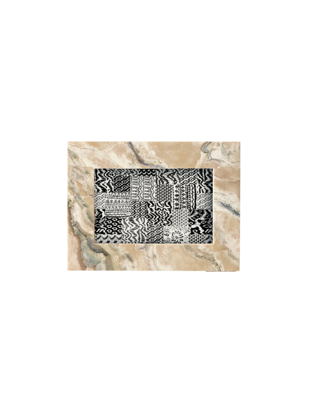 Faux Marble Photo Frame