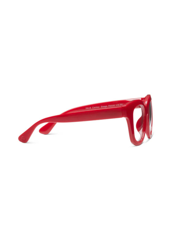 Center Stage Red Progressive Reading Glasses By Peepers