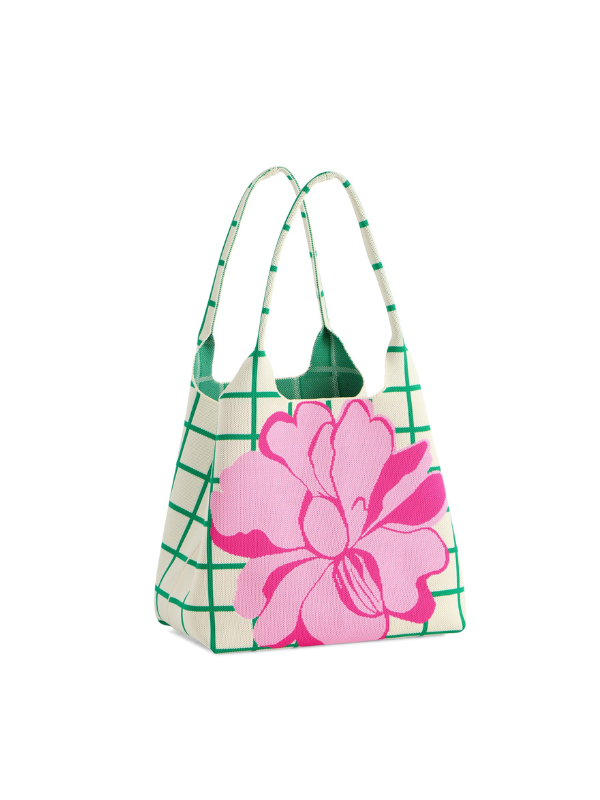 Robbie Large Pink Flower Tote