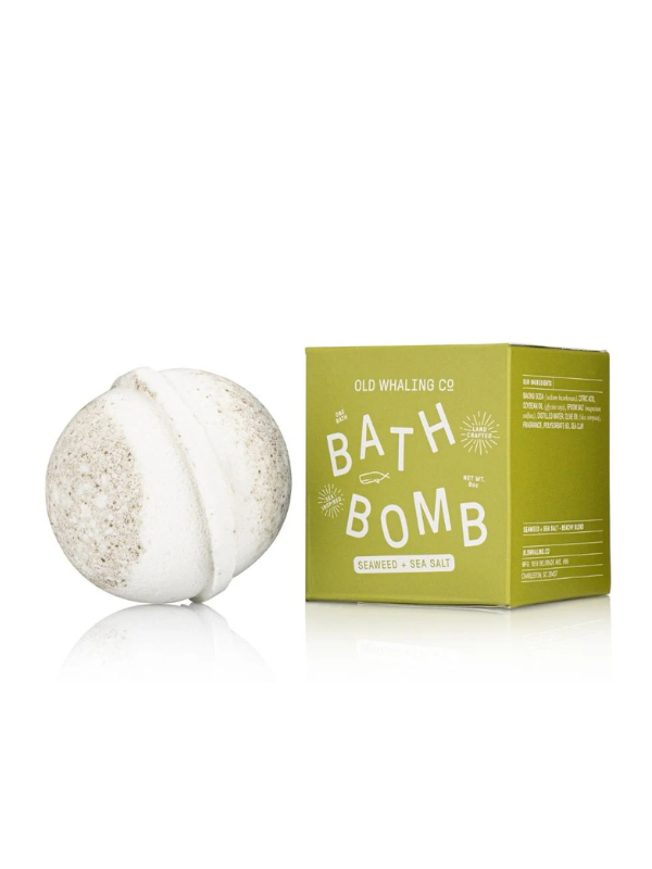 Seaweed & Sea Salt Bath Bomb by Old Whaling