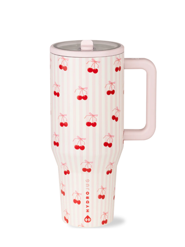 HydroJug Sweet Cherry 40oz- Traveler