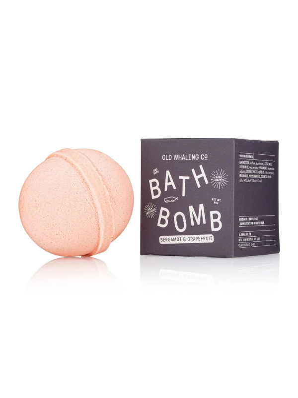 Bergamot & Grapefruit Bath Bomb by Old Whaling