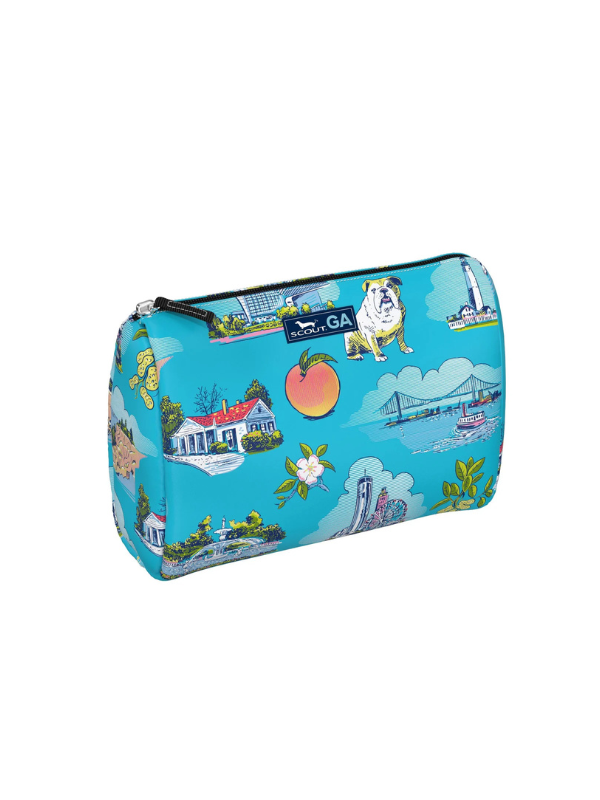 Georgia Packin' Heat Makeup Bag by Scout