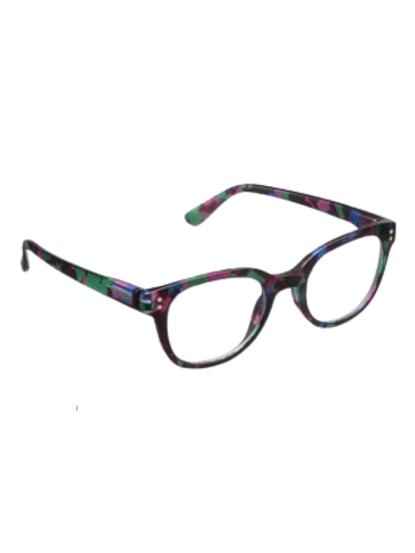 Galaxy Blue Light Reading Glasses in Cosmic Quartz by Peepers
