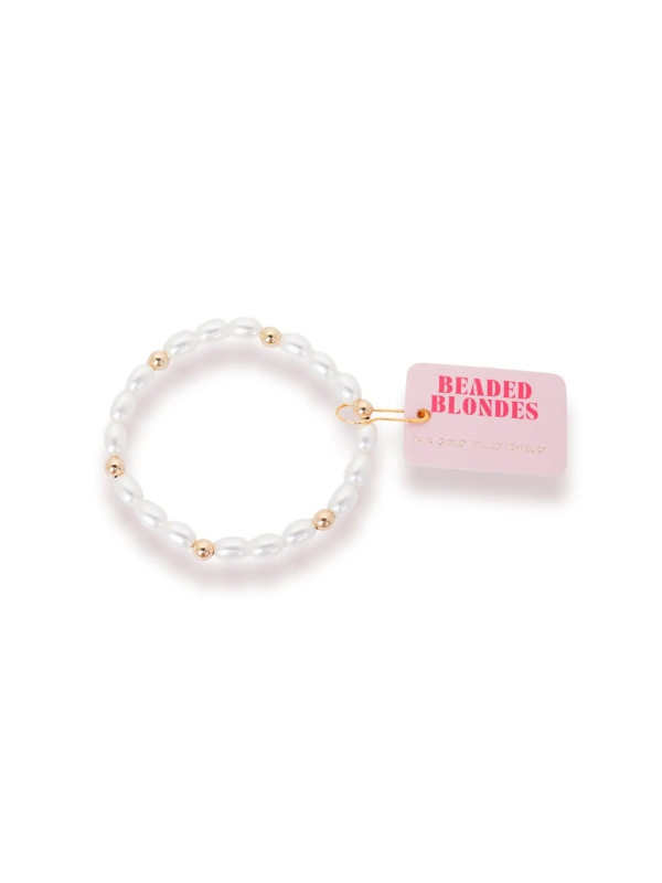 Petite Stacy Pearl Beaded Bracelet