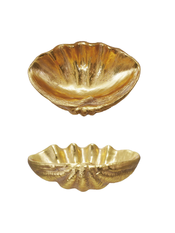 Decorative Resin Gold Shell By Hazel Mazel