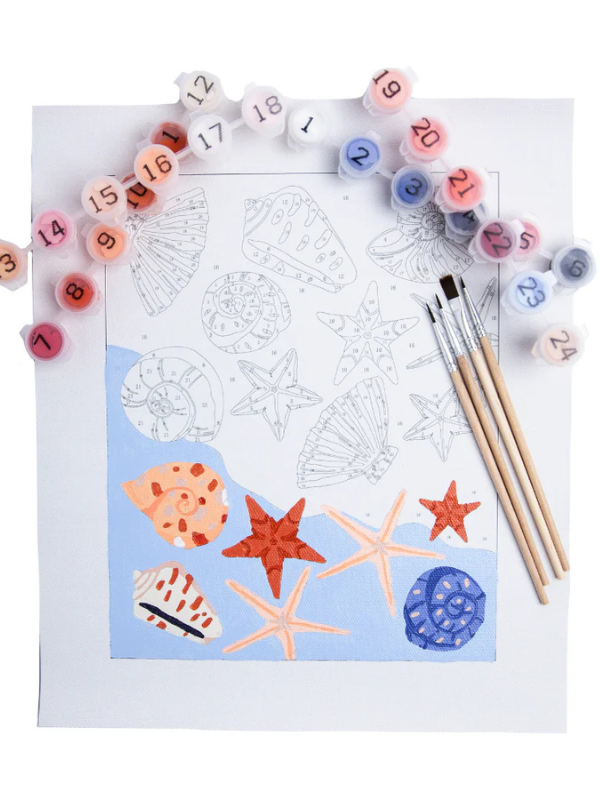 Sea Some Shells Paint By Numbers Kit