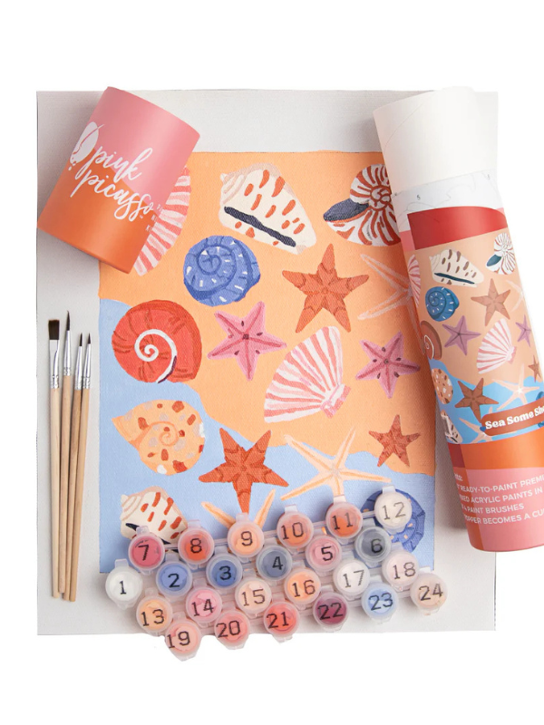 Sea Some Shells Paint By Numbers Kit