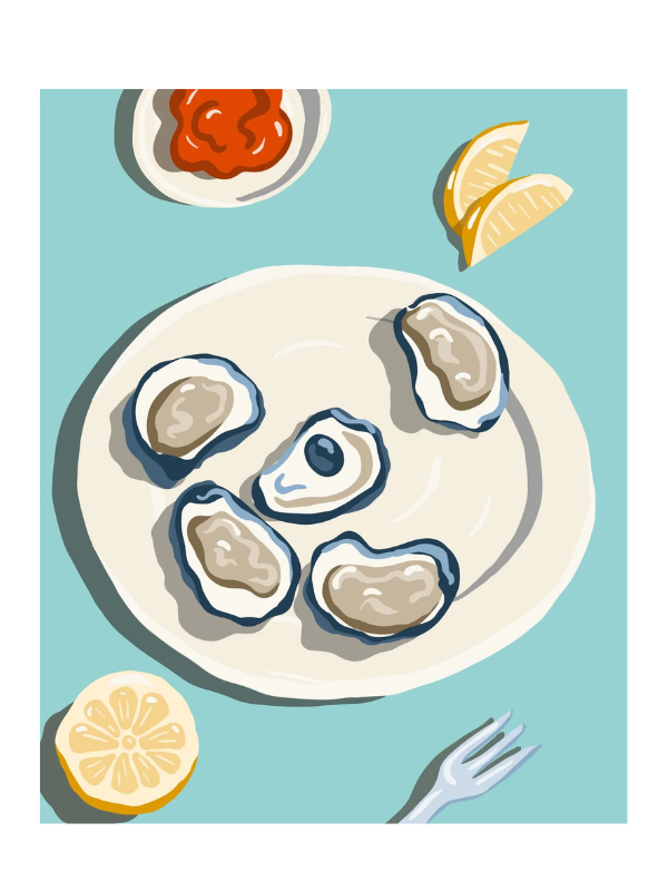 The World Is Your Oyster Paint By Numbers Kit