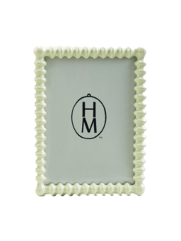 Sage Green Spindle Photo Frame By Hazel Mazel