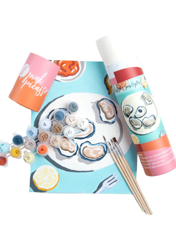 The World Is Your Oyster Paint By Numbers Kit