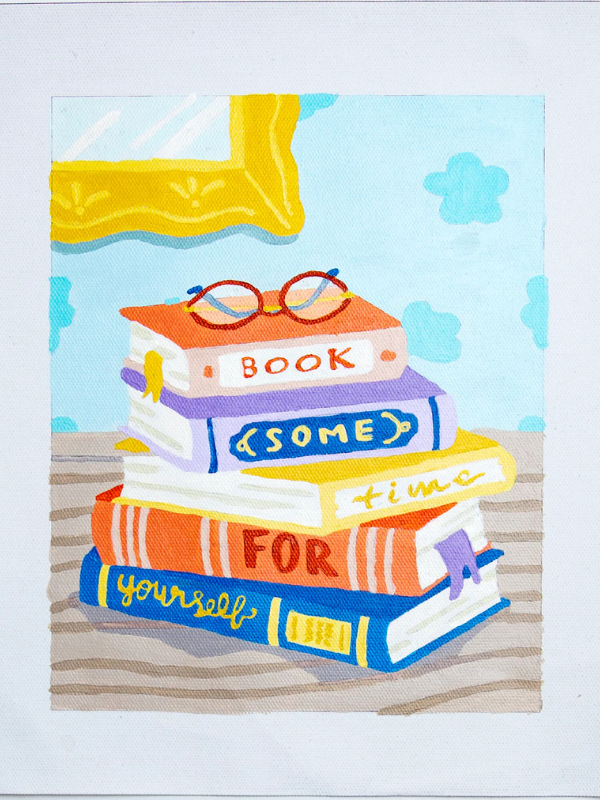 Book Some Time For You Paint By Numbers Kit