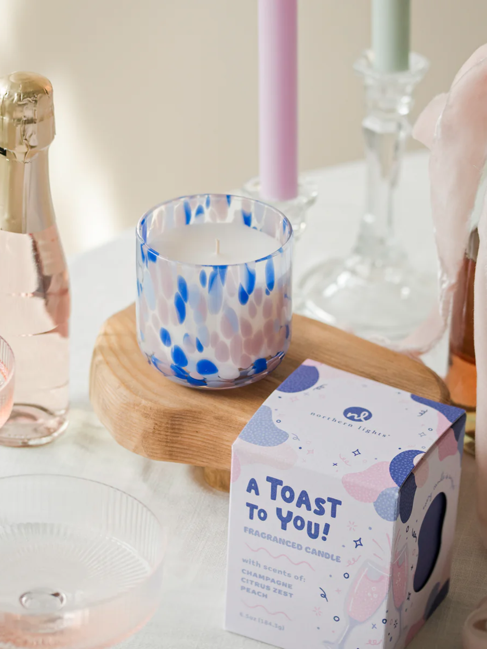 A Toast To You Candle by Northern Lights